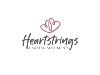 Heartstrings Timeless Sentiments logo design by YONK