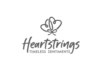 Heartstrings Timeless Sentiments logo design by YONK
