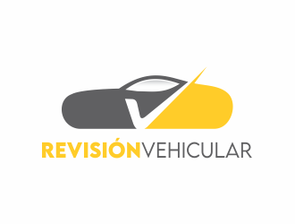 Revisión vehicular logo design by up2date