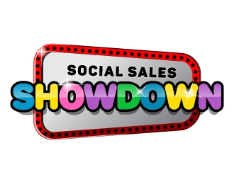 Social Sales SHOWDOWN logo design by Bambhole