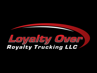 Loyalty Over Royalty Trucking LLC logo design by Greenlight