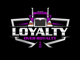 Loyalty Over Royalty Trucking LLC logo design by kunejo