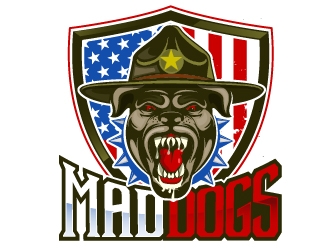 Mad Dogs logo design by Suvendu
