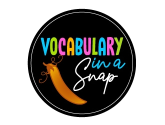Vocabulary in a Snap logo design by Suvendu