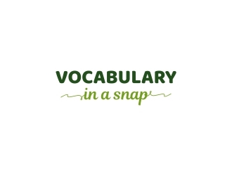 Vocabulary in a Snap logo design by yogilegi