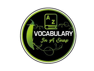 Vocabulary in a Snap logo design by Suvendu