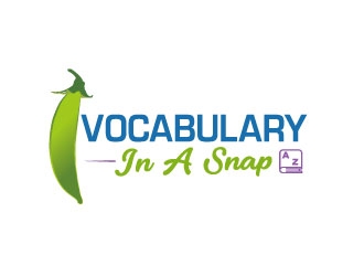 Vocabulary in a Snap logo design by Suvendu