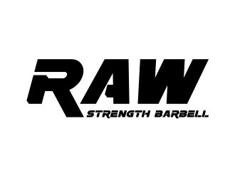 RAW STRENGTH BARBELL logo design by cintoko