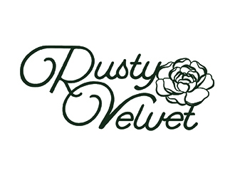Rusty Velvet logo design by samtrance