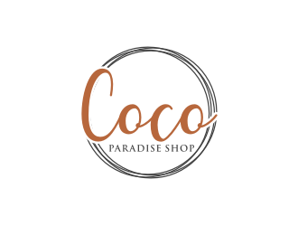 coco paradise shop logo design by bricton