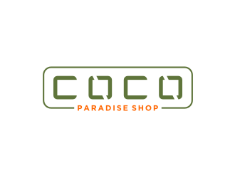 coco paradise shop logo design by bricton