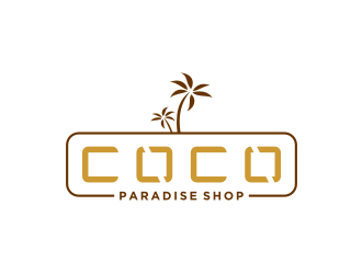 coco paradise shop logo design by bricton