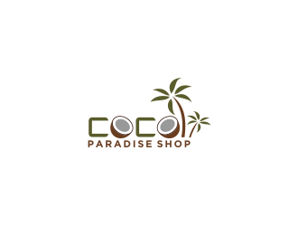 coco paradise shop logo design by bricton
