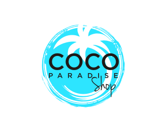 coco paradise shop logo design by Barkah
