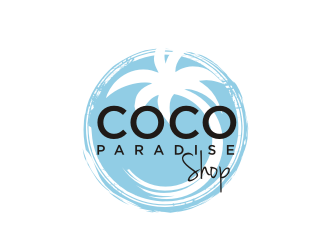 coco paradise shop logo design by Barkah