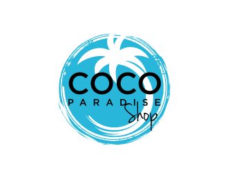 coco paradise shop logo design by Barkah