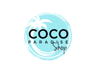 coco paradise shop logo design by Barkah
