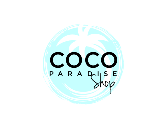 coco paradise shop logo design by Barkah