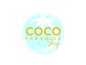 coco paradise shop logo design by Barkah
