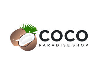 coco paradise shop logo design by scolessi