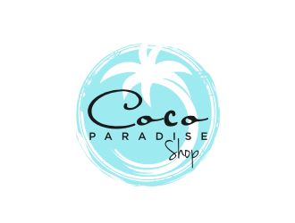 coco paradise shop logo design by Barkah