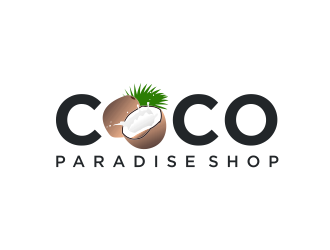 coco paradise shop logo design by scolessi