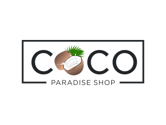 coco paradise shop logo design by scolessi