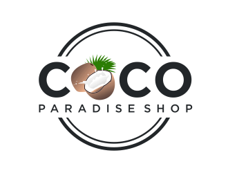 coco paradise shop logo design by scolessi