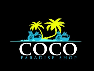 coco paradise shop logo design by AamirKhan