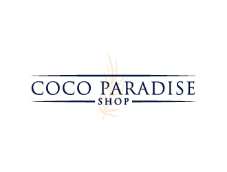 coco paradise shop logo design by Lovoos