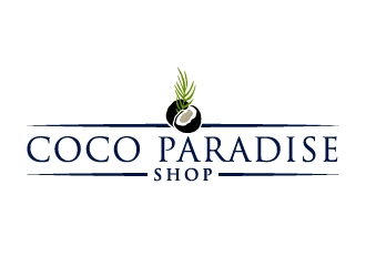 coco paradise shop logo design by Lovoos