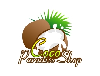 coco paradise shop logo design by onetm