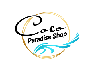 coco paradise shop logo design by Gwerth