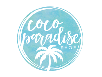 coco paradise shop logo design by akilis13