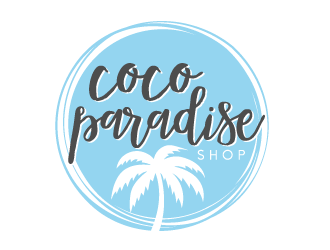 coco paradise shop logo design by akilis13