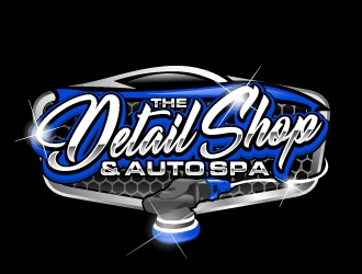 THE DETAIL SHOP & AUTO SPA logo design by AamirKhan