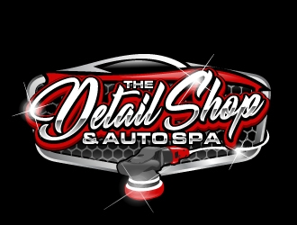 THE DETAIL SHOP & AUTO SPA logo design by AamirKhan