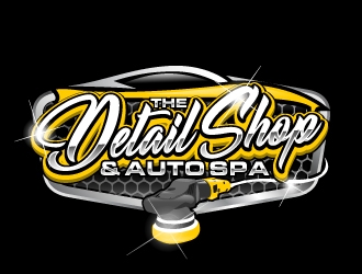 THE DETAIL SHOP & AUTO SPA logo design by AamirKhan