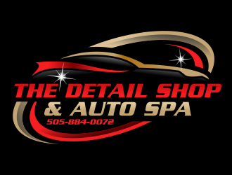 THE DETAIL SHOP & AUTO SPA logo design by ingepro