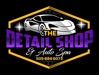 THE DETAIL SHOP & AUTO SPA logo design by ingepro