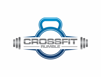 CROSSFIT RUMBLE logo design by hopee