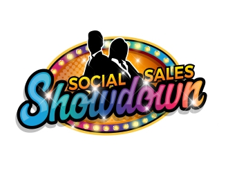 Social Sales SHOWDOWN logo design by MarkindDesign