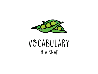 Vocabulary in a Snap logo design by dhika