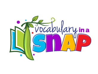 Vocabulary in a Snap logo design by Suvendu