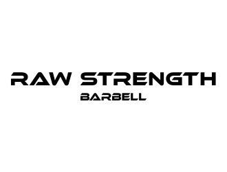 RAW STRENGTH BARBELL logo design by Greenlight