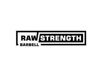 RAW STRENGTH BARBELL logo design by meliodas