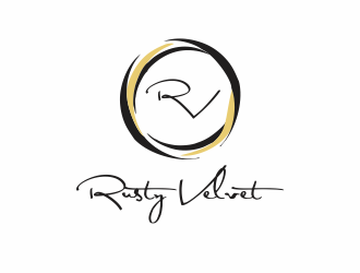 Rusty Velvet logo design by up2date