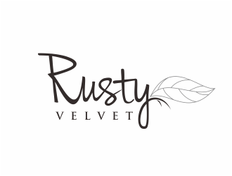 Rusty Velvet logo design by mutafailan