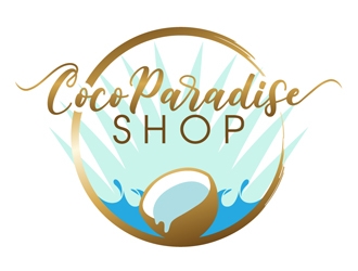 coco paradise shop logo design by DreamLogoDesign