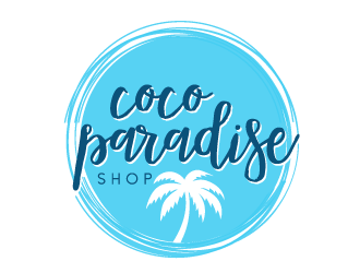 coco paradise shop logo design by akilis13